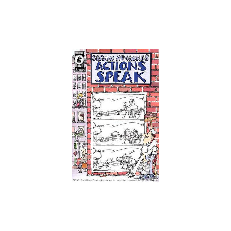 SERGIO ARAGONES ACTIONS SPEAK 2 OF 6