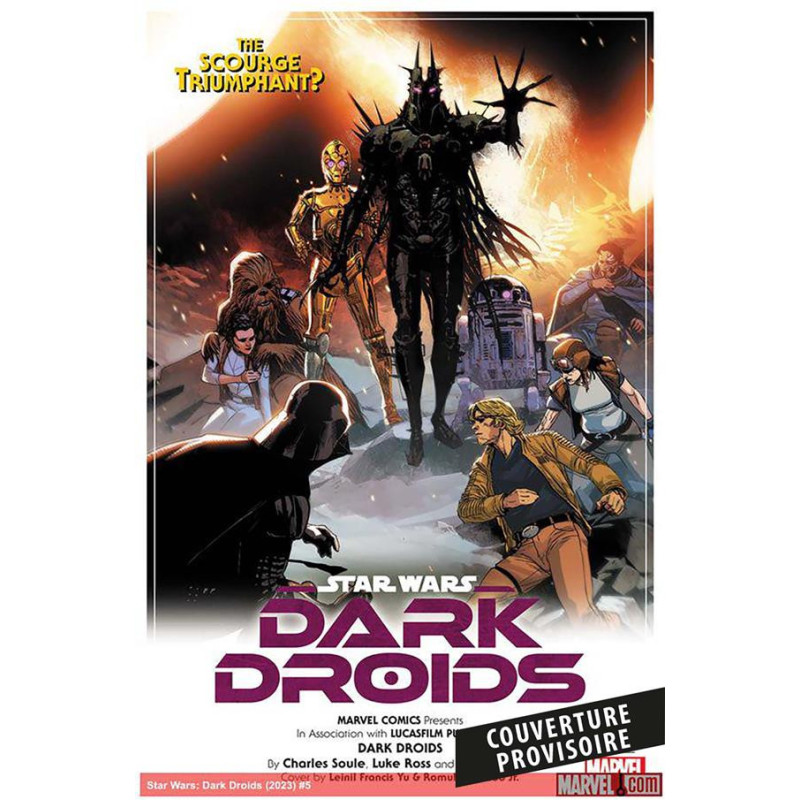 STAR WARS DARK DROIDS N 04  LE FLEAU TRIOMPHANT  