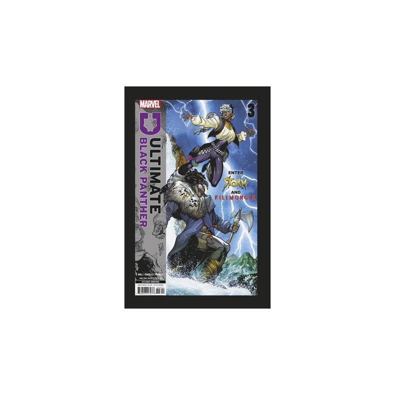 ULTIMATE BLACK PANTHER  3 2ND PTG