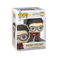 HARRY WITH BROOM QUIDDITCH HARRY POTTER POP MOVIES VINYL FIGURINE 9 CM