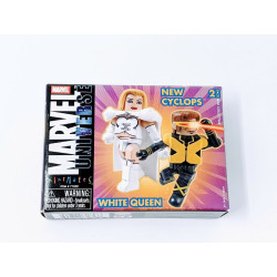 WHITE QUEEN AND NEW CYCLOPS 2PACK MARVEL MINIMATES 5 CM