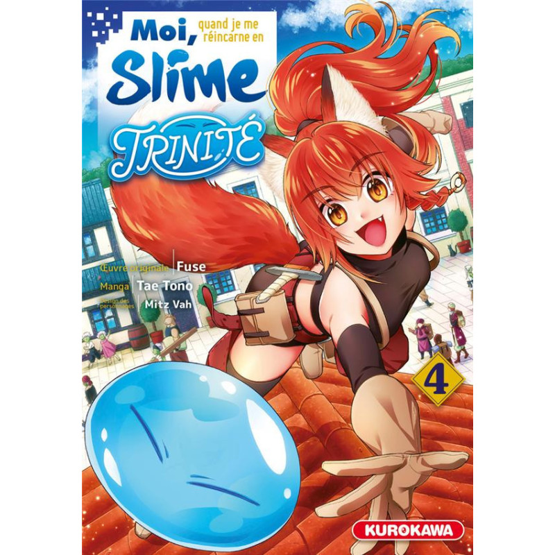 MOI QUAND JE ME REINCARNE EN SLIME TRINITE TOME 4