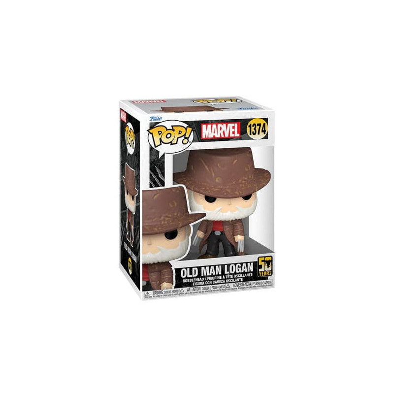 OLD MAN LOGAN MARVEL POP MARVEL VINYL FIGURINE WOLVERINE 50TH ULTIMATE