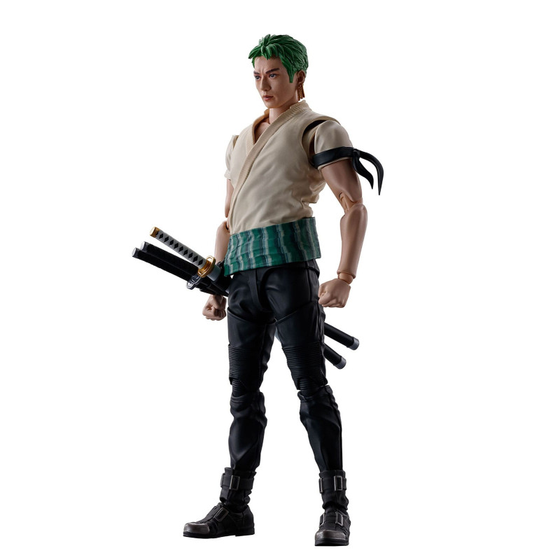 RORONOA ZORO ONE PIECE FIGURINE SH FIGUARTS NETFLIX 14 CM