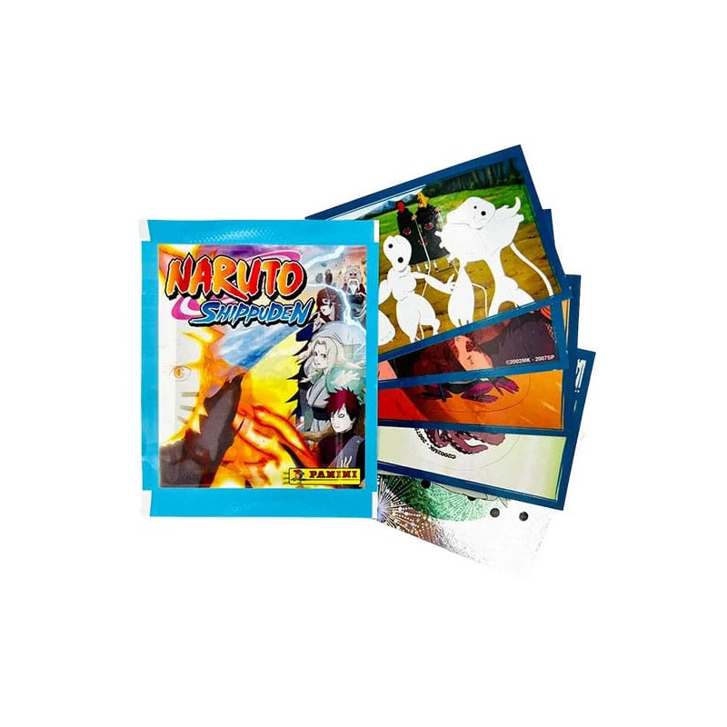 STICKER NARUTO SHIPPUDEN COLLECTION PRESENTOIR BOOSTERS
