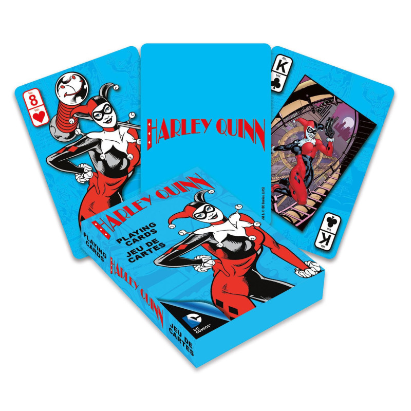HARLEY QUINN DC COMICS JEU DE CARTES A JOUER
