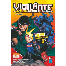 VIGILANTE  MY HERO ACADEMIA ILLEGALS T01 A 3 EUROS