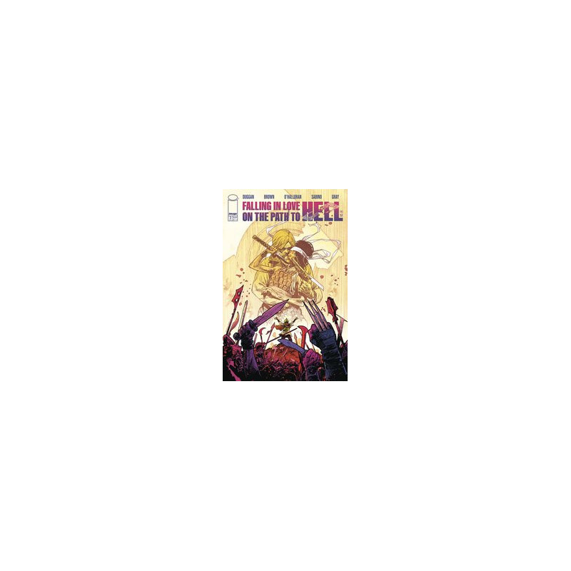 FALLING IN LOVE ON PATH TO HELL  3 CVR A BROWN