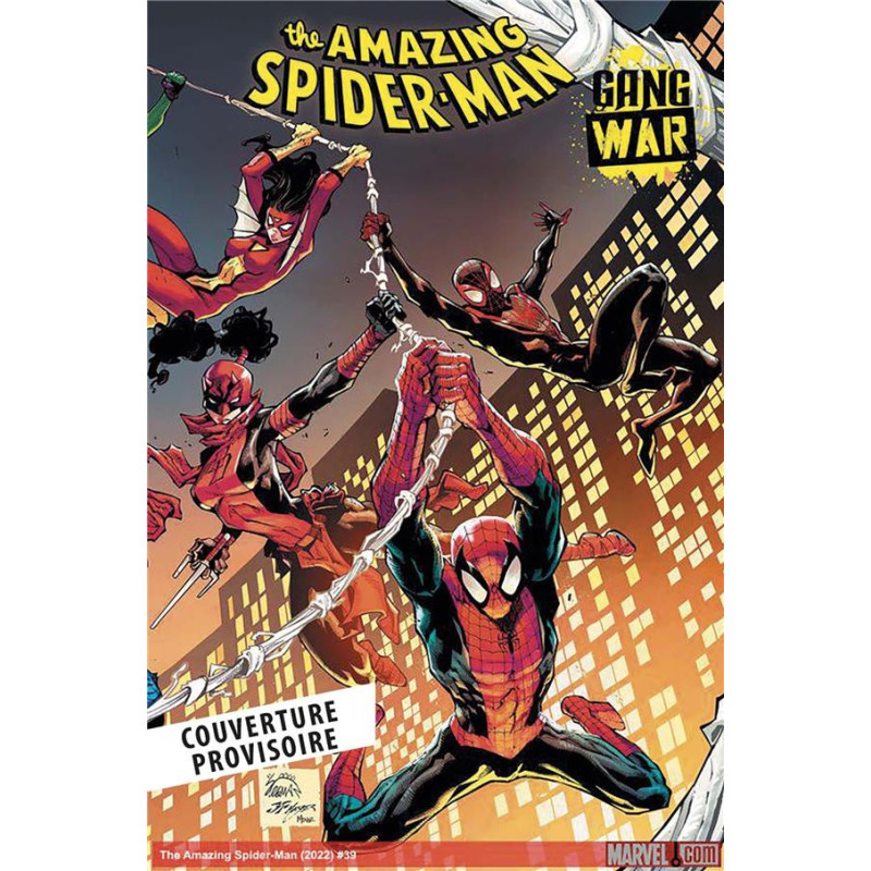 SPIDERMAN  GANG WAR N 01 VARIANT  TIRAGE LIMITE