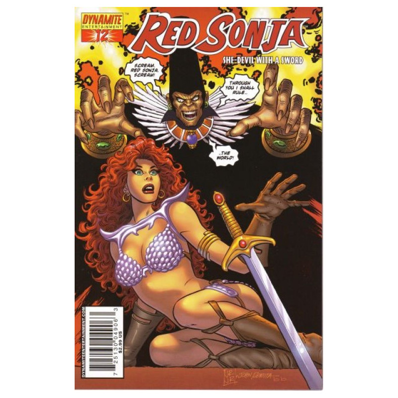 RED SONJA 12 ROMITA COVER