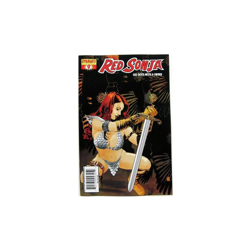 RED SONJA 9 BILLY TAN COVER