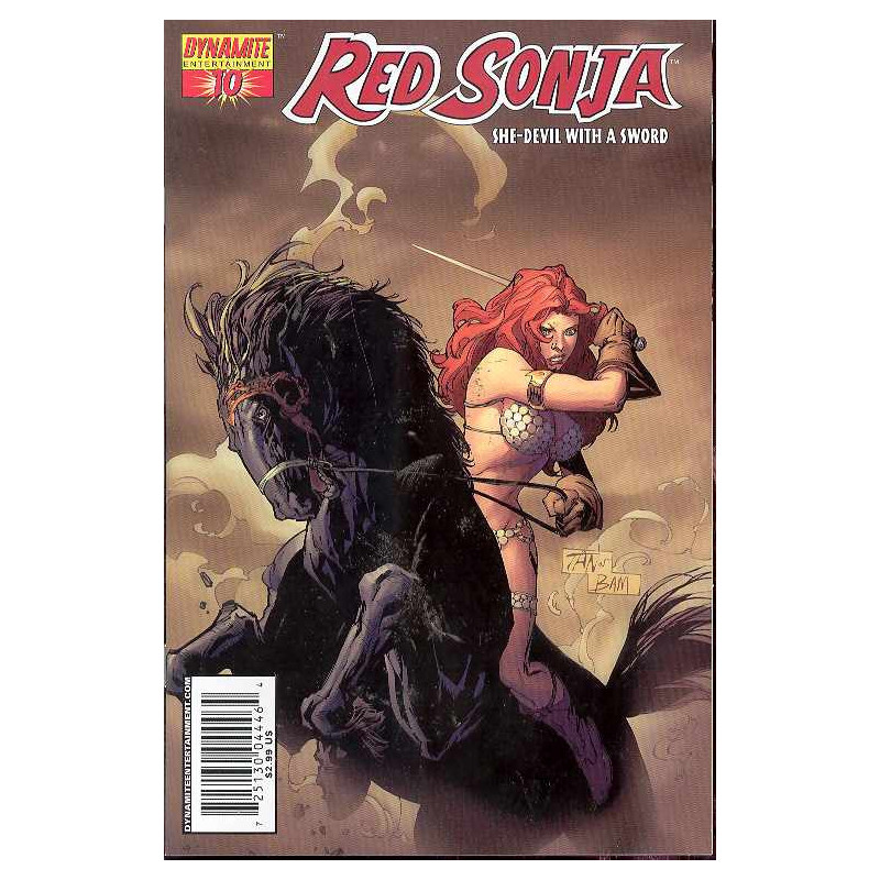 RED SONJA 10 BILLY TAN COVER