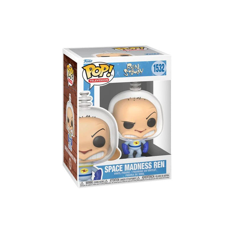 REN SPACE SUIT NICK REWIND POP TV VINYL FIGURINE 9 CM