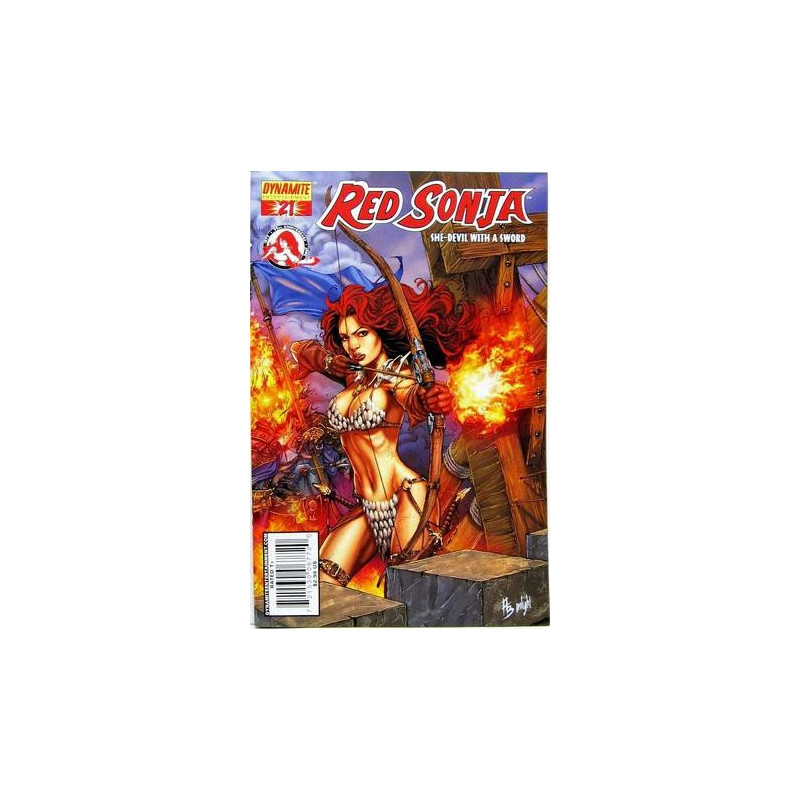 RED SONJA 21 COVER D BATISTA