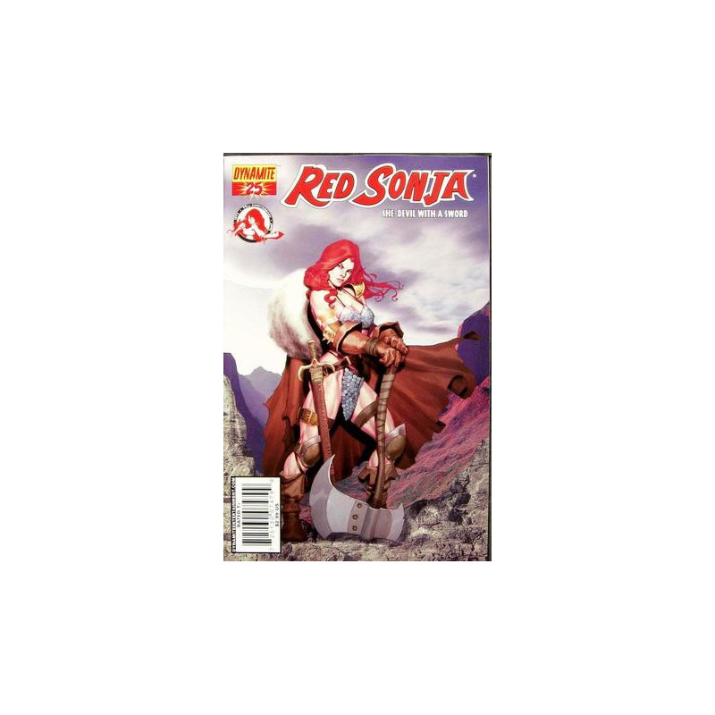 RED SONJA 25 COVER B ARIEL OLIVETTI
