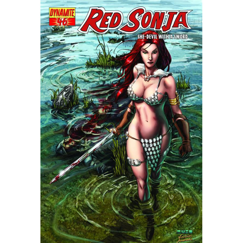 RED SONJA 46 COVER A MEL RUBI