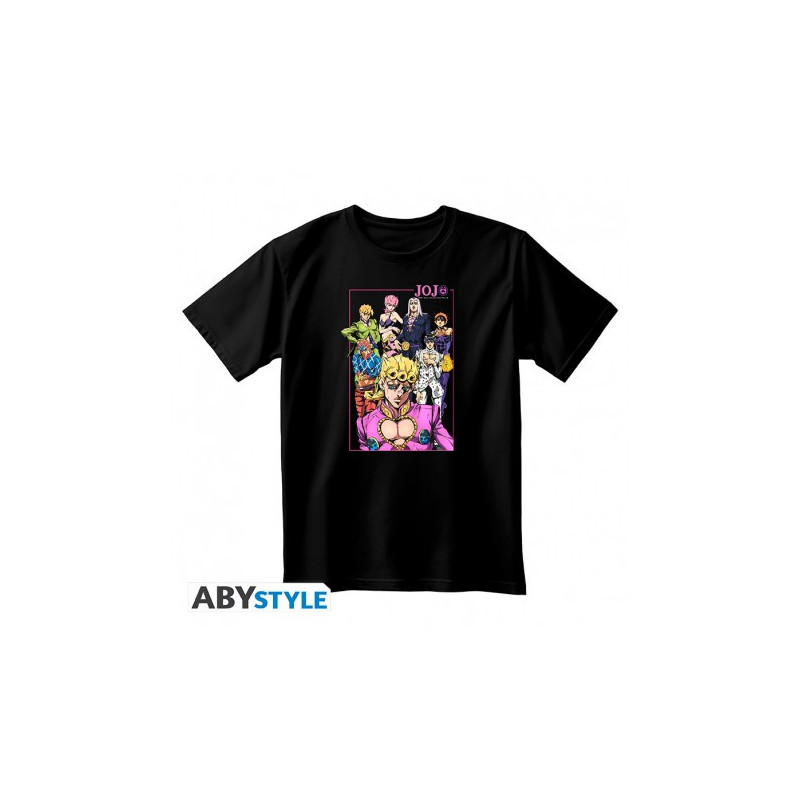 TSHIRT JOJO BIZARRE ADVENTURE NOIR TAILLE M