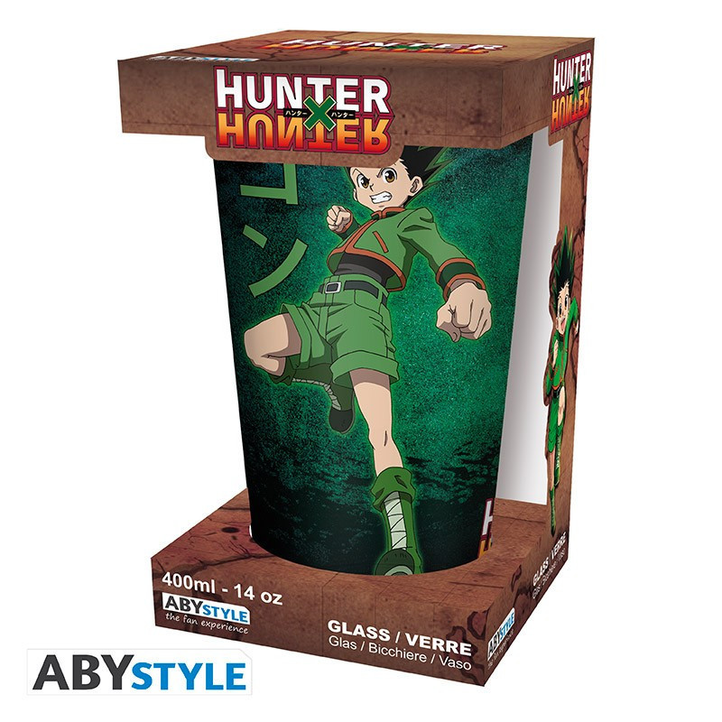 VERRE XXL 400ML HUNTER X HUNTER GON VS HISOKA