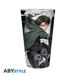 VERRE XXL 400 ML ATTAQUE DES TITANS LEVI