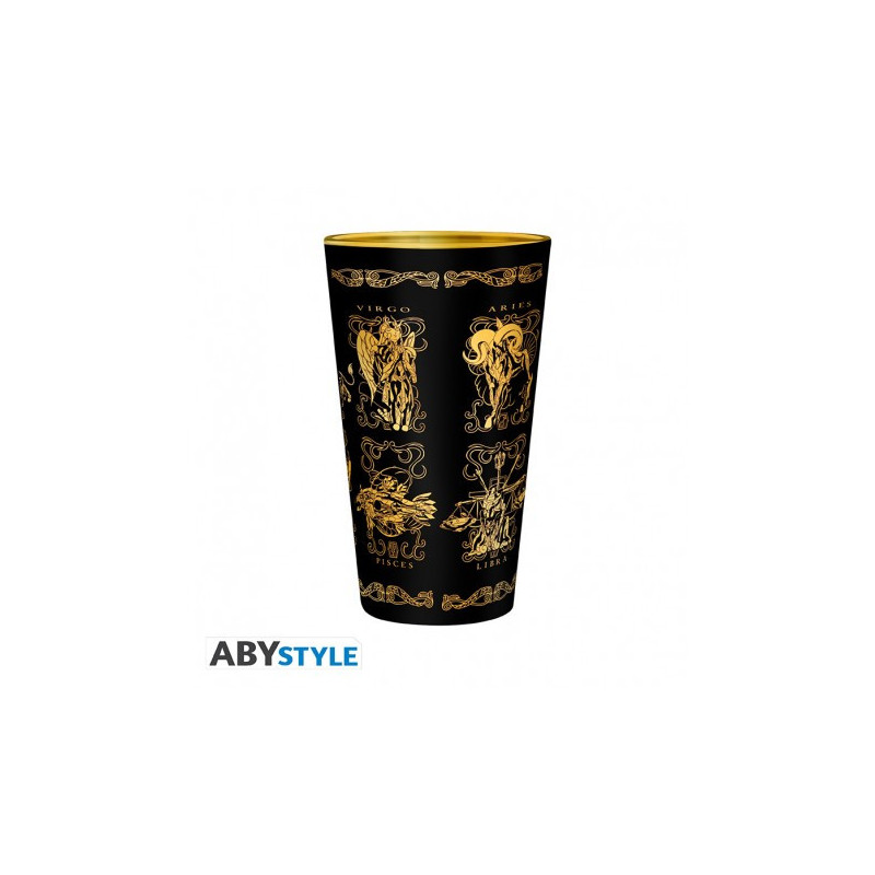 VERRE XXL 400 ML SAINT SEIYA ARMURES OR