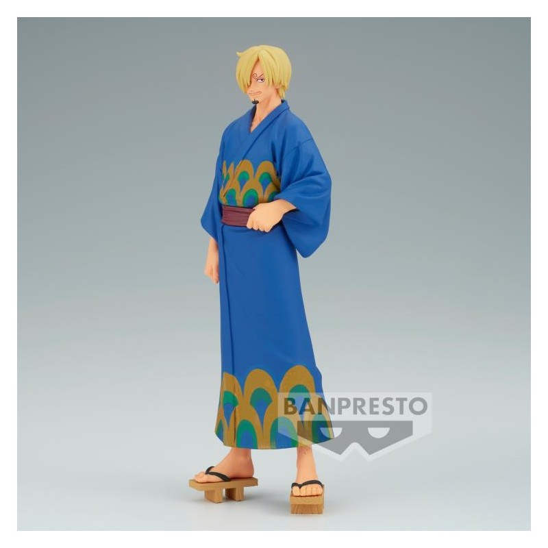 SANJI WANOKUNI ONE PIECE THE GRANDLINE SERIES FIGURINE YUKATA VERSION 