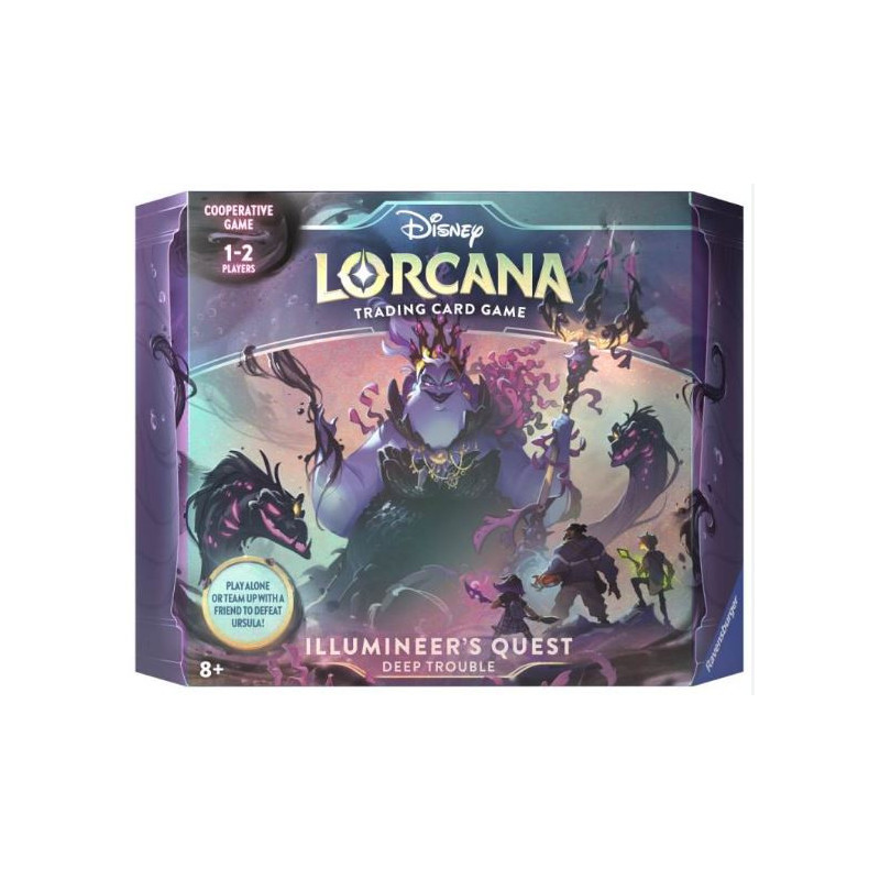 LORCANA ILLUMINEER S QUEST DEEP TROUBLE TRADING CARD GAME