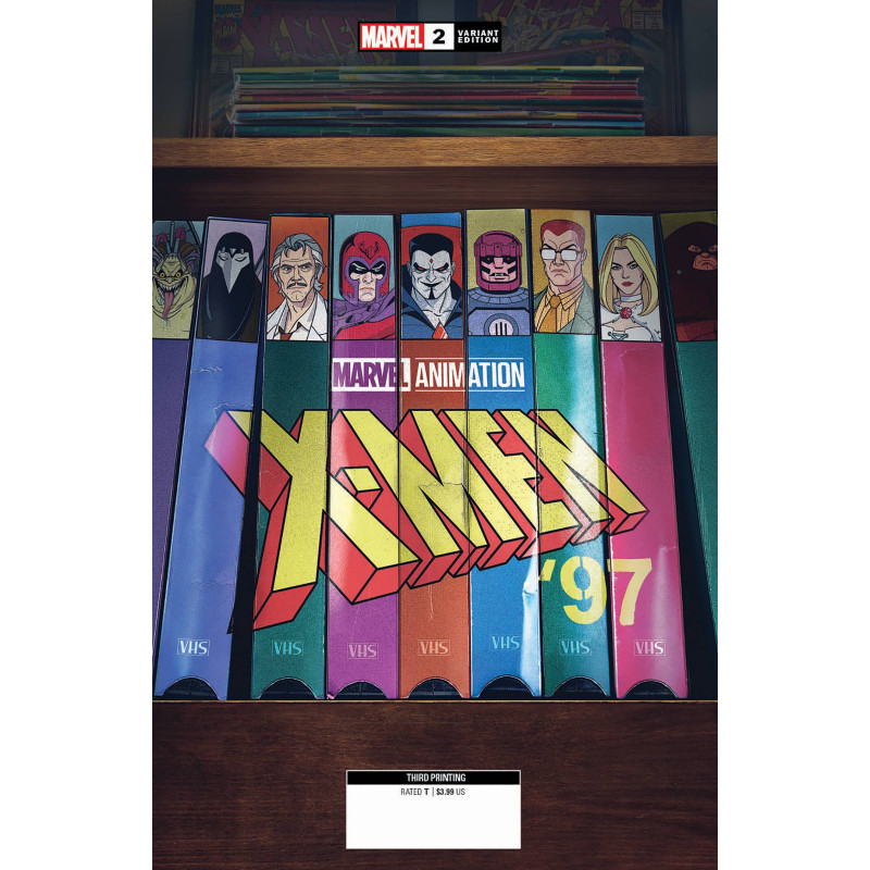 XMEN 97  2 3RD PTG MARVEL ANIMATION VAR