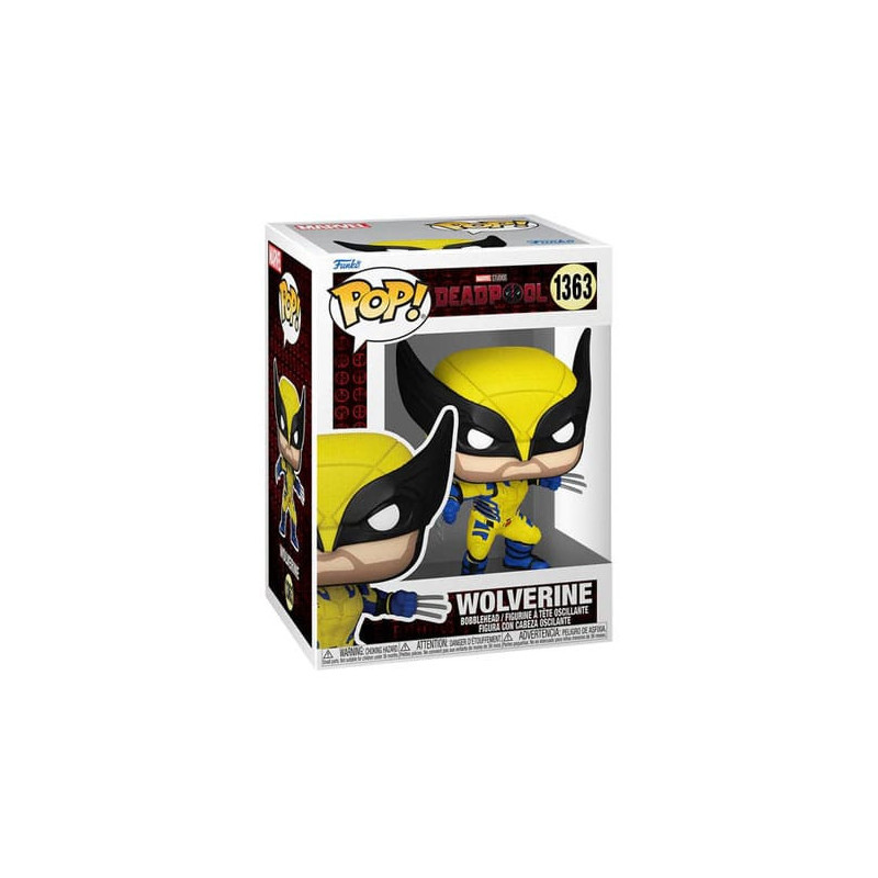 WOLVERINE DEADPOOL AND WOLVERINE POP MARVEL VINYL FIGURINE 9 CM