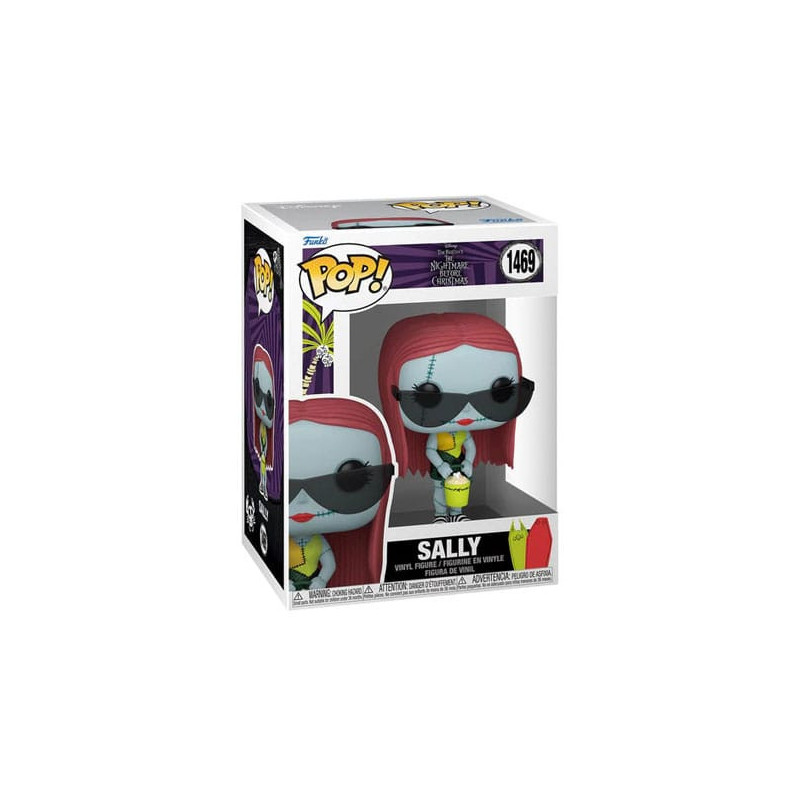 SALLY WITH GLASSES BEACH L ETRANGE NOEL DE MR JACK POP DISNEY VINYL FI