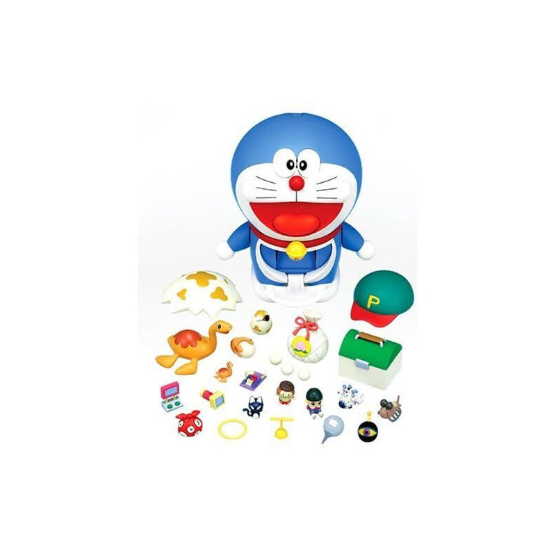 CHOGOKIN CAPSULE TOYS MACHINE DORAEMON NOBITA DINOSAUR SET