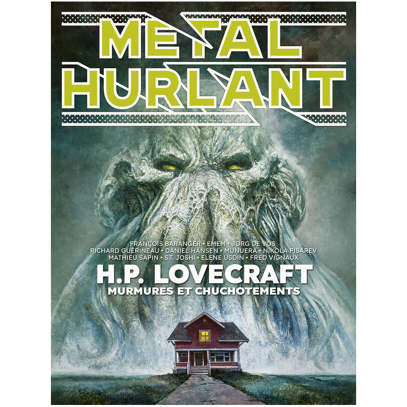 METAL HURLANT N 12 H P  LOVECRAFT  MURMURE ET CHUCHOTEMENT