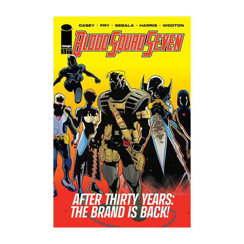BLOOD SQUAD SEVEN  1 2ND PTG