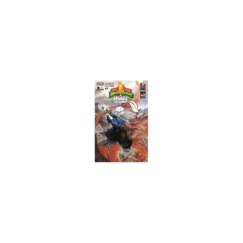 MIGHTY MORPHIN POWER RANGERS USAGI YOJIMBO  1 CVR C CULLUM
