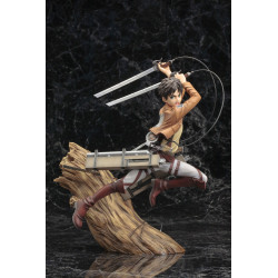 EREN YEAGER  ATTACK ON TITAN STATUETTE PVC ARTFXJ RENEWAL PACKAGE  26 