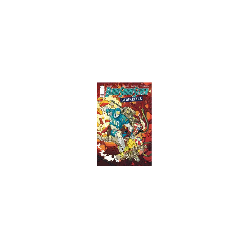 BLOOD SQUAD SEVEN STRIKEFILE  ONESHOT  CVR B WALKER 