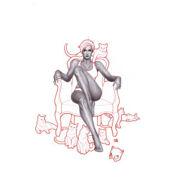 CATWOMAN  69 CVR B FRANK CHO CARD STOCK VAR
