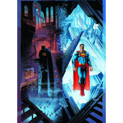 BATMAN SUPERMAN WORLDS FINEST  32 CVR C DANNY EARLS CARD STOCK VAR