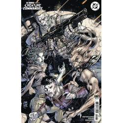 DC HORROR PRESENTS CREATURE COMMANDOS  1  OF 6  CVR C JIM LEE CARD STO