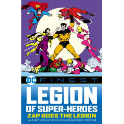 DC FINEST LEGION OF SUPERHEROES ZAP GOES THE LEGION TP