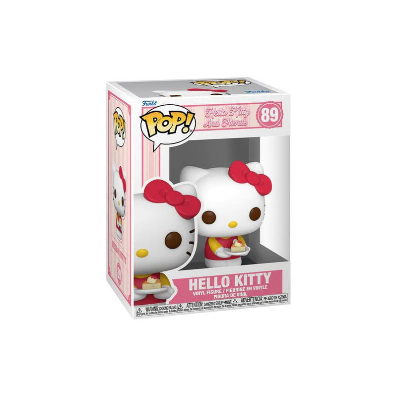 HELLO KITTY WITH DESSERT HELLO KITTY FIGURINE POP SANRIO VINYL 9 CM