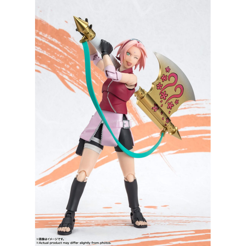 SAKURA HARUNO NARUTO SHIPPUDEN FIGURINE S H FIGUARTS NARUTO OP99 EDITI