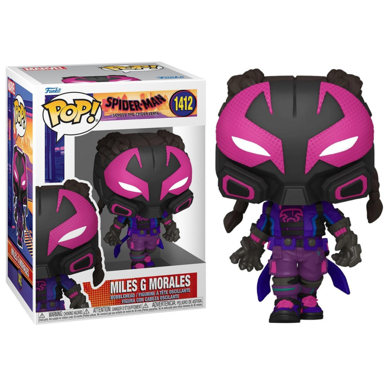 MILES G MORALES PROWLER POP MARVEL SM ATSV S2 VINYL FIGURE 9 CM