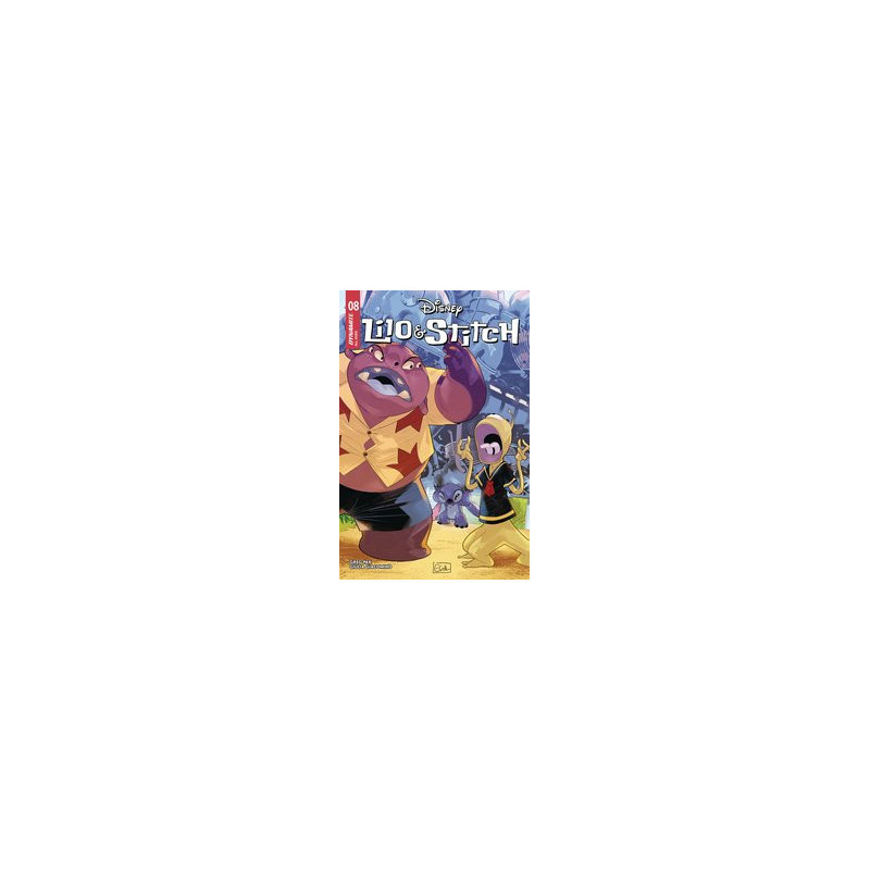 LILO   STITCH  8 CVR C GALMON