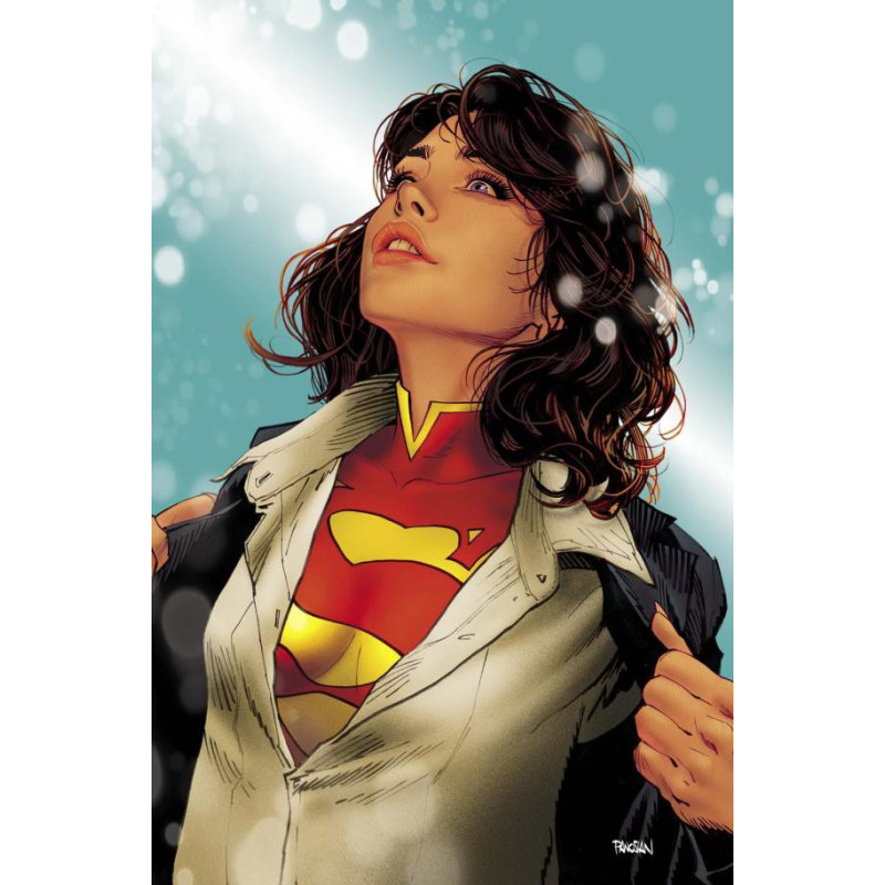 SUPERMAN  20 CVR B DAN PANOSIAN CARD STOCK VAR