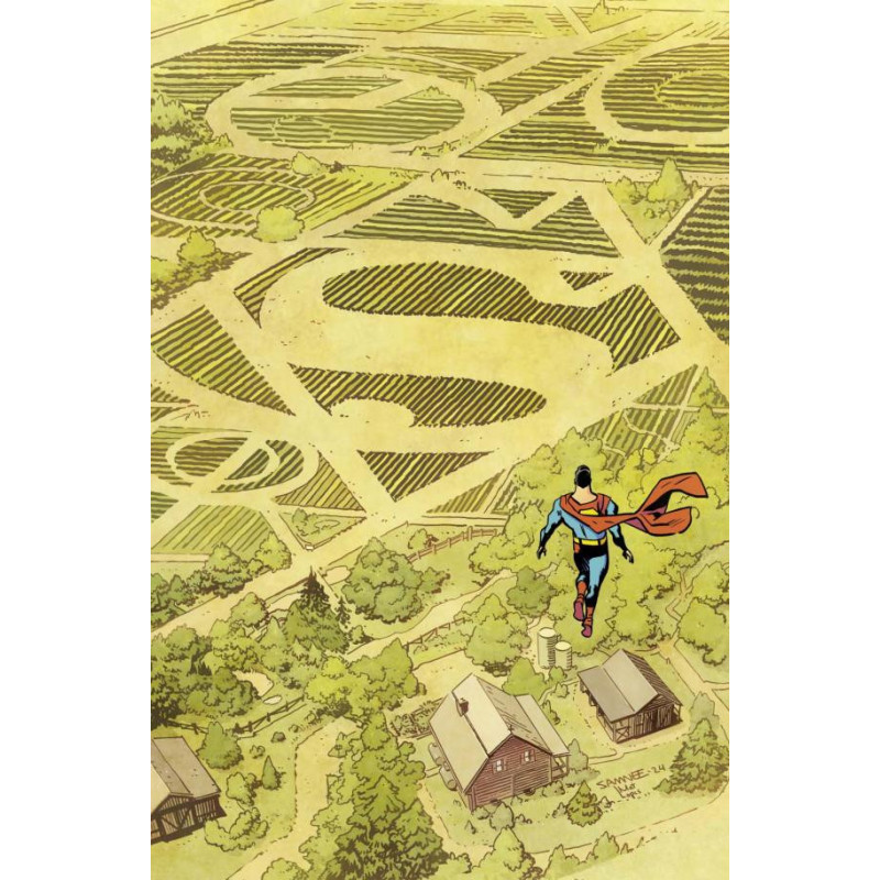 SUPERMAN  20 CVR D CHRIS SAMNEE CARD STOCK VAR