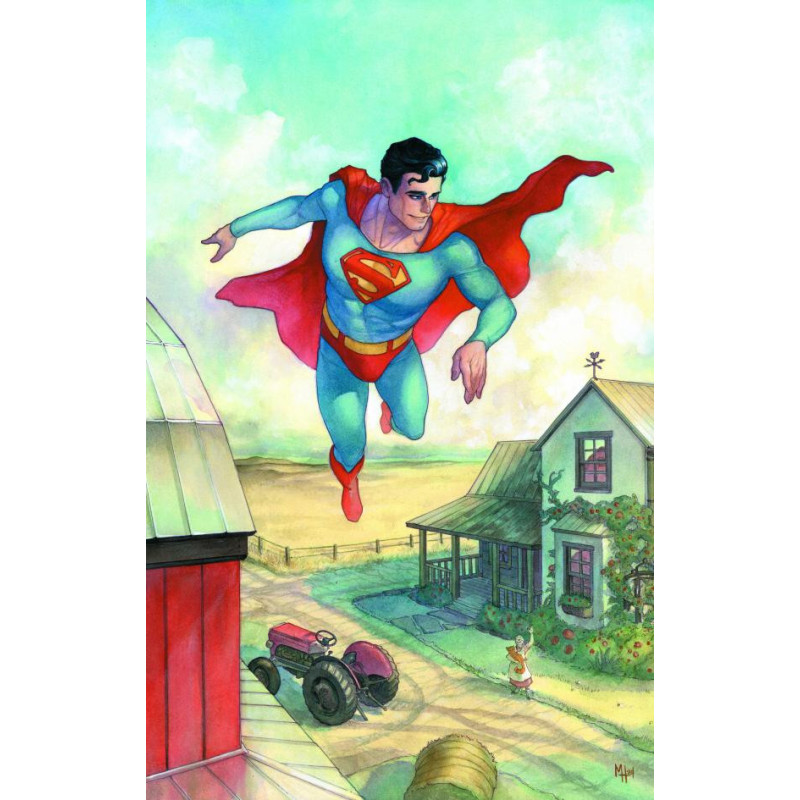 ACTION COMICS  1075 CVR D MEGHAN HETRICK CARD STOCK VAR