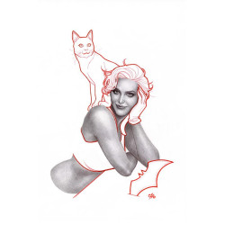 CATWOMAN  70 CVR B FRANK CHO CARD STOCK VAR