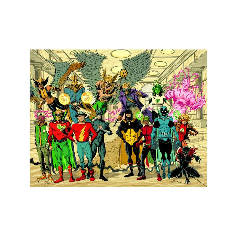 JSA  1 CVR D JEFF LEMIRE CARD STOCK VAR