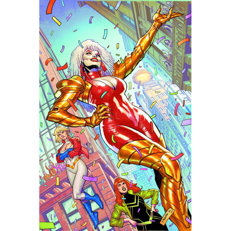 POWER GIRL  15 CVR A YANICK PAQUETTE