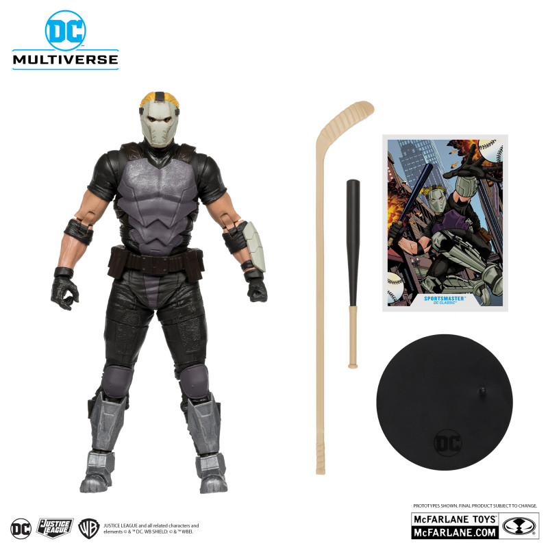 SPORTSMASTER PLATINUM EDITION DC MULTIVERSE FIGURINE 18CM